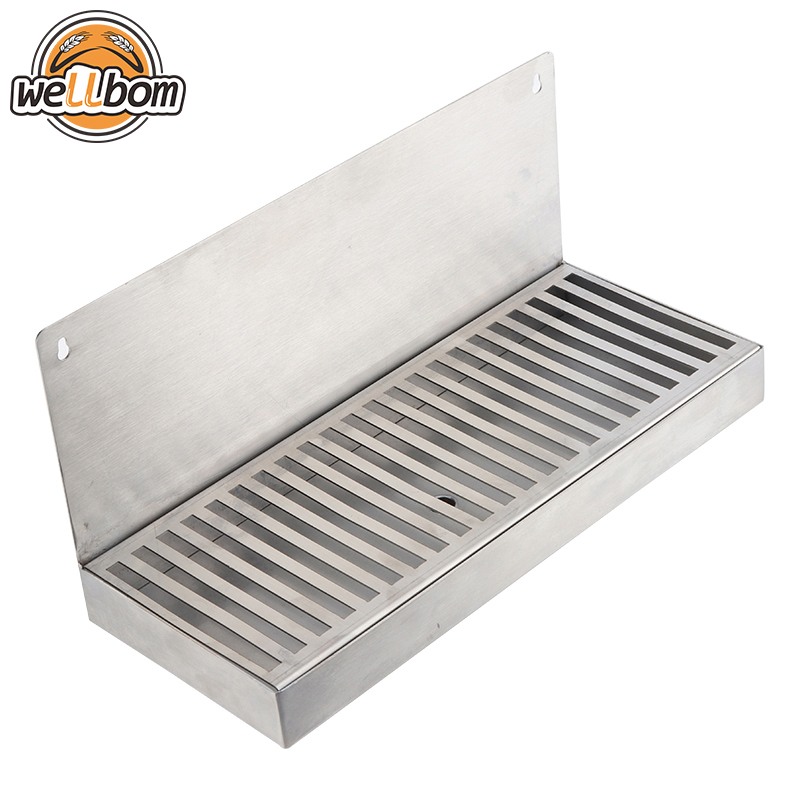 Stainless Steel Drip Tray - 12" x 6" For Faucet Draft Beer wall mount Home brewing Kegging Equipment,Tumi - The official and most comprehensive assortment of travel, business, handbags, wallets and more.